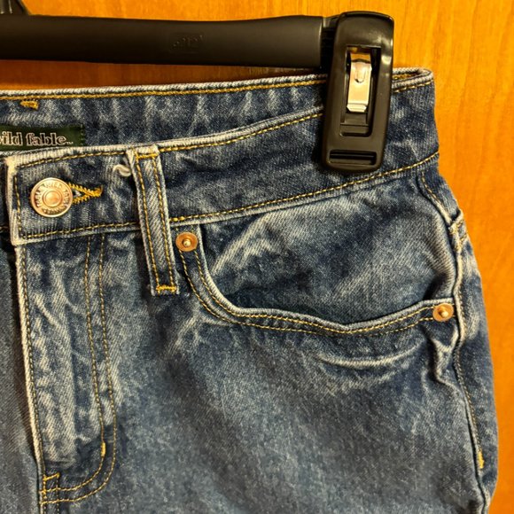 Wild Fable Highest Rise Mom Jean Shorts 'Happy' Womens 2/26R - Picture 5 of 16